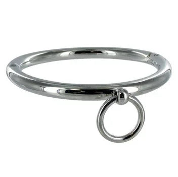 METAL HARD - BDSM COLLAR CON ARGOLLA 10CM - Nuvica