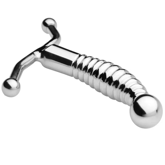 METAL HARD - MASAJEADOR PROSTÁTICO ACERO - Nuvica