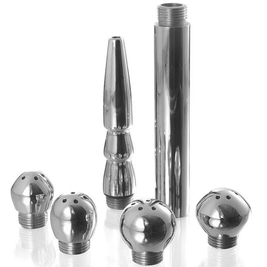 METAL HARD - SET LIMPIEZA VAGINAL/ANAL 5PCS - Nuvica