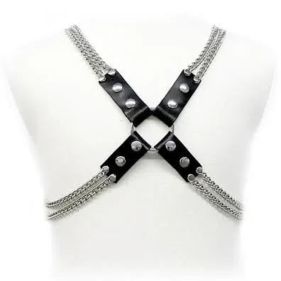 LEATHER BODY - CHAIN HARNESS - Nuvica