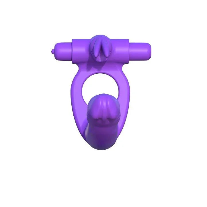 FANTASY C-RINGZ - ANILLO DOBLE PENETRACION CON RABBIT - Nuvica