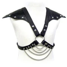 LEATHER BODY - METAL Y HOMBROS - Nuvica