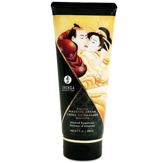 SHUNGA - CREMA MASAJE ALMENDRA DULCE 200 ML - Nuvica
