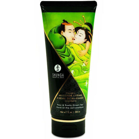 SHUNGA - CREMA MASAJE PERA & TÉ VERDE 200 ML - Nuvica