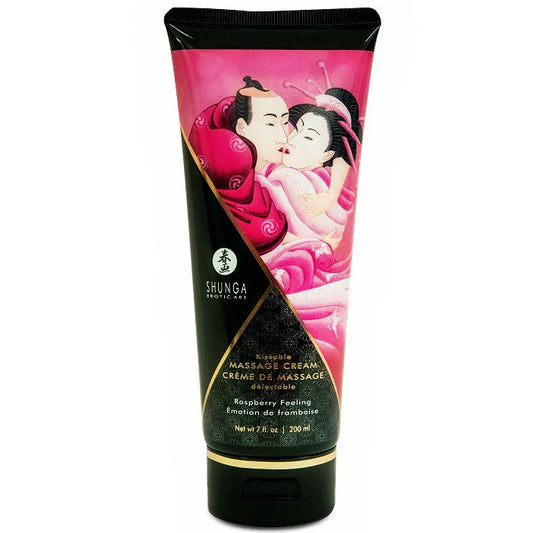 SHUNGA - CREMA MASAJE FRAMBUESA 200 ML - Nuvica