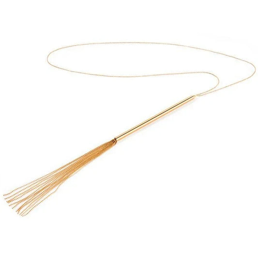 BIJOUX - MAGNIFIQUE COLLAR / LATIGO DE CADENAS METLICAS - Nuvica