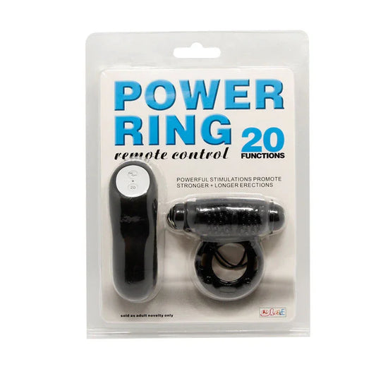 BAILE - ANILLO CONTROL REMOTO NEGRO 20V - Nuvica
