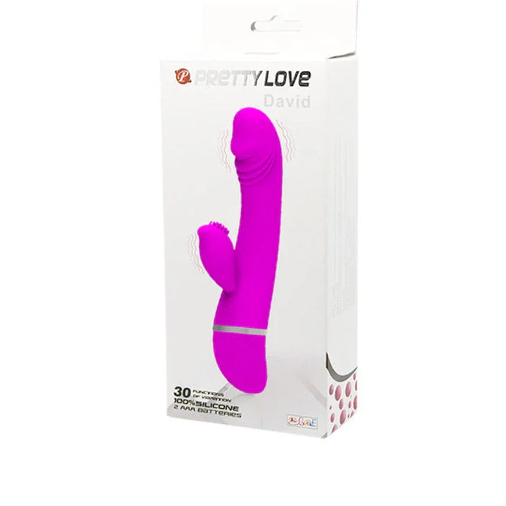 PRETTY LOVE - FLIRTATION VIBRADOR CON RABBIT DAVID - Nuvica