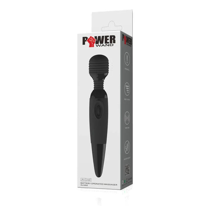 BAILE - POWER POTENTE MASAJEADOR COMPACTO NEGRO - Nuvica
