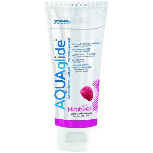 JOYDIVISION AQUAGLIDE - LUBRICANTE SABOR FRAMBUESA 100 ML - Nuvica