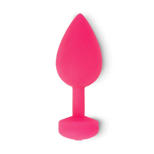 G-VIBE - FUNTOYS GPLUG ANAL VIBRADOR RECARGABLE PEQUEÑO ROSA NEON 3CM - Nuvica