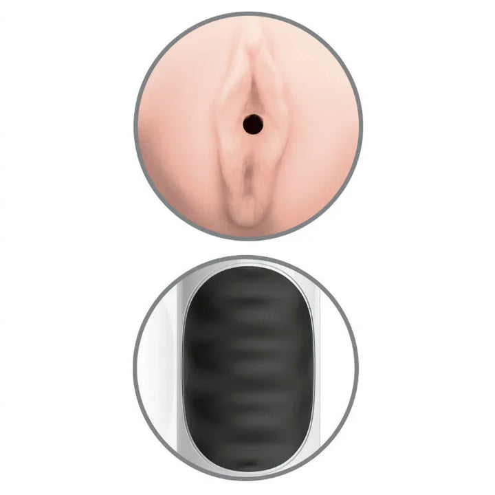 EXTREME TOYZ - PIPEDREAM MEGA GRIP VAGINA MASTURBADOR VIBRADOR - Nuvica