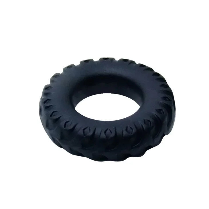 BAILE - TITAN COCKRING BLACK GREEN 2 CM - Nuvica