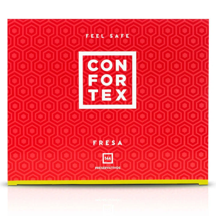 CONFORTEX - PRESERVATIVOS FRESA CAJA 144 UDS - Nuvica