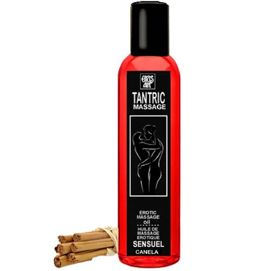 EROS-ART - ACEITE MASAJE TANTRICO NATURAL Y AFRODISÍACO CANELA 30 ML - Nuvica