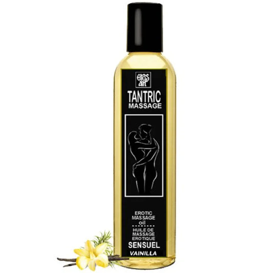 EROS-ART - ACEITE MASAJE TANTRICO NATURAL Y AFRODISÍACO VAINILLA 30 ML - Nuvica