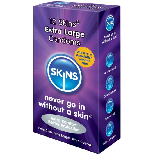 SKINS - PRESERVATIVO XXL 12 UDS - Nuvica