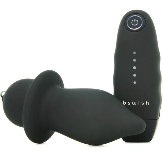 B SWISH - BFILLED CLASSIC VIBRATING PLUG BLACK - Nuvica