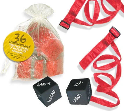 INEDIT - KIT BOLSA ORGANZA ATADURAS ROJO - Nuvica