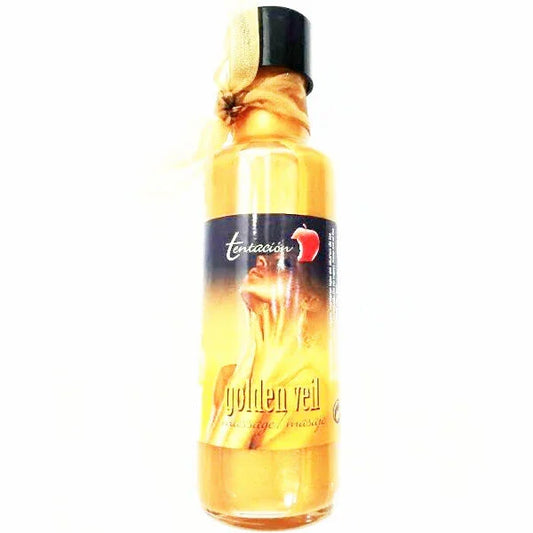 TENTACION - ACEITE MASAJE VELO DORADO 100 ML - Nuvica