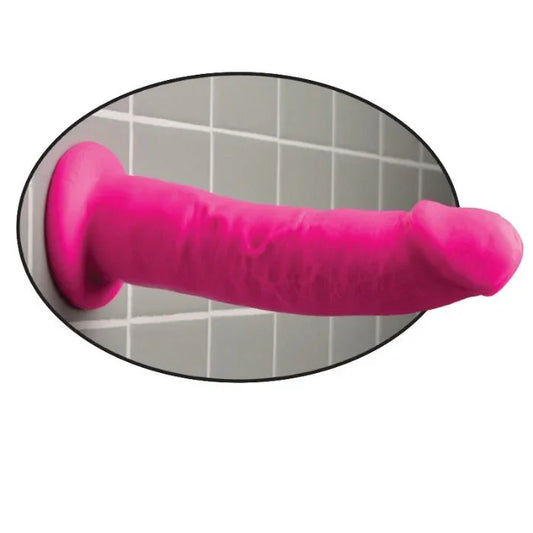 DILLIO - DILDO CON VENTOSA ROSA 22.9 CM - Nuvica