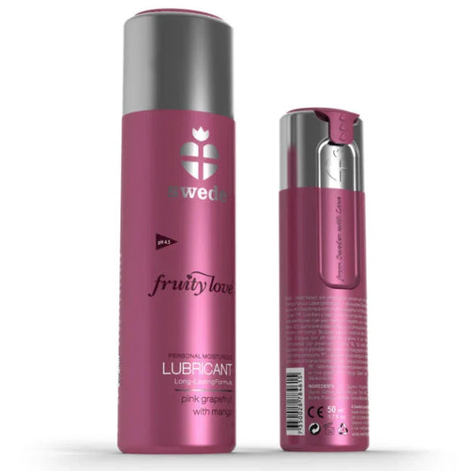 SWEDE - FRUITY LOVE LUBRICANTE POMELO ROSA CON MANGO 50 ML - Nuvica
