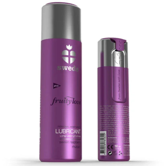SWEDE - FRUITY LOVE LUBRICANTE FRAMBUESAS Y ACELGA ROJA 100 ML - Nuvica