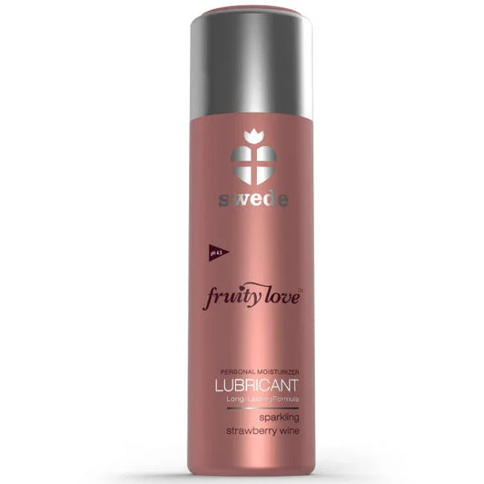 SWEDE - FRUITY LOVE LUBRICANTE FRESAS CON CHAMPAGNE 100 ML - Nuvica