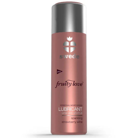 SWEDE - FRUITY LOVE LUBRICANTE FRESAS CON CHAMPAGNE 50 ML - Nuvica