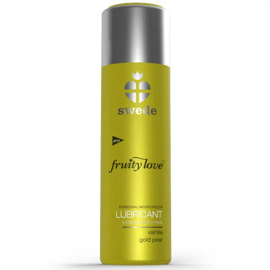 SWEDE - FRUITY LOVE LUBRICANTE PERA GOLDEN Y VAINILLA 50 ML - Nuvica