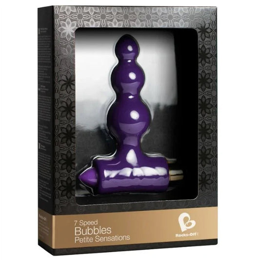 ROCKS-OFF - ESTIMULADOR ANAL PETITE BUBBLES - LILA - Nuvica