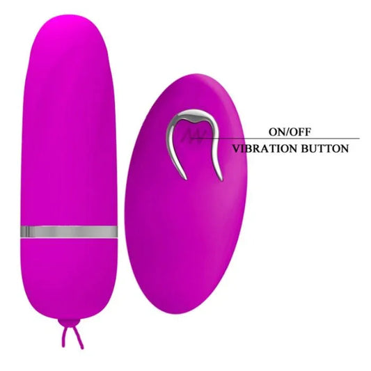 PRETTY LOVE - HUEVO VIBRADOR DEBBY CON MANDO - Nuvica