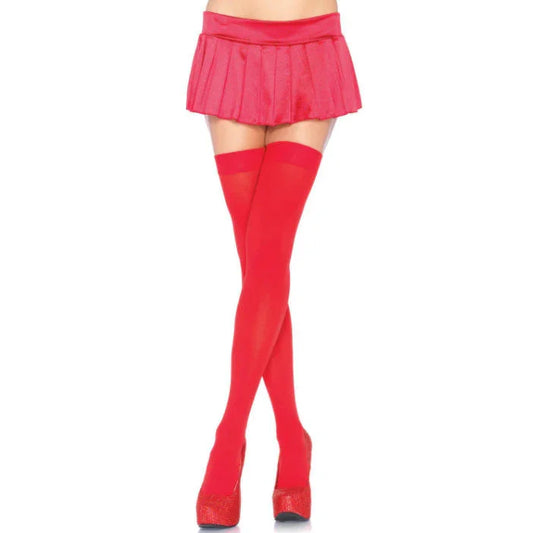 LEG AVENUE - MEDIAS OPACAS ROJO - Nuvica