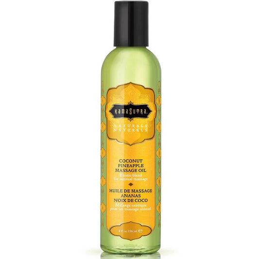 KAMASUTRA - NATURALS ACEITE DE MASAJE PIÑA COLADA 236ML - Nuvica