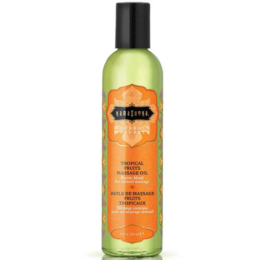 KAMASUTRA - NATURALS ACEITE DE MASAJE FRUTAS TROPICALES 236ML - Nuvica