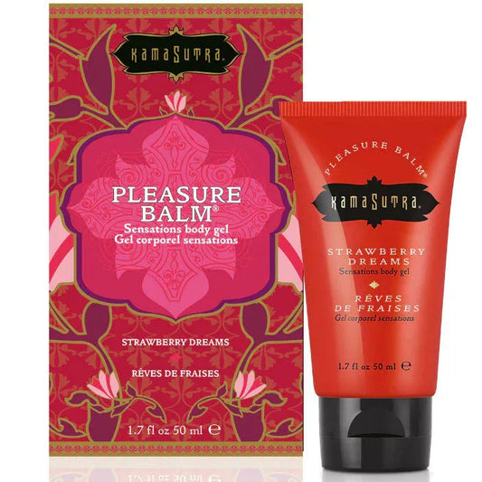 KAMASUTRA - BÁLSAMO PLACER ESTIMULANTE SABOR SUEÑOS DE FRESA 50ML - Nuvica