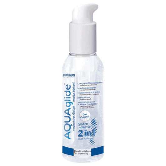 JOYDIVISION AQUAGLIDE - 2 EN 1 LUBRICANTE + MASAJE 125 ML - Nuvica