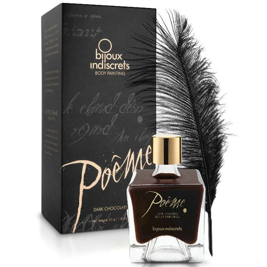 BIJOUX - POEME PINTURA COMESTIBLE CHOCOLATE NEGRO 50 GR - Nuvica