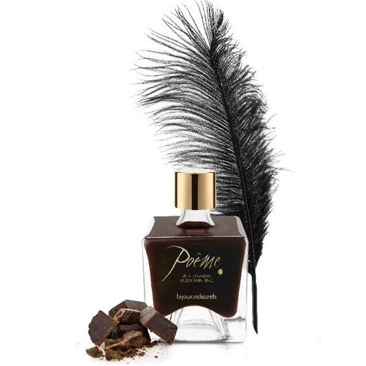 BIJOUX - POEME PINTURA COMESTIBLE CHOCOLATE NEGRO 50 GR - Nuvica