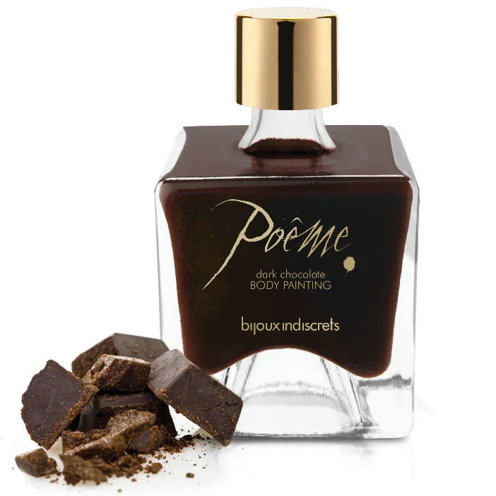 BIJOUX - POEME PINTURA COMESTIBLE CHOCOLATE NEGRO 50 GR - Nuvica