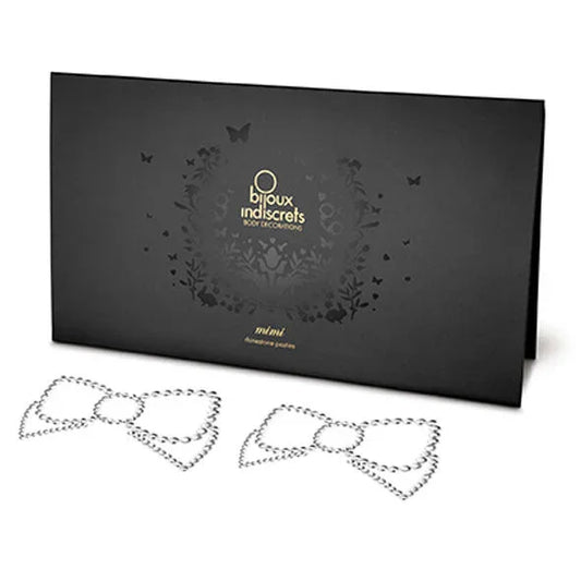 BIJOUX - MIMI BOW CUBRE PEZONES PLATA - Nuvica