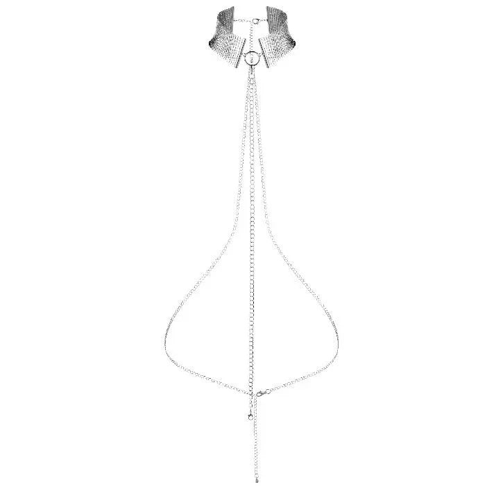 BIJOUX - DÉSIR MÉTALLIQUE COLLAR METLICO PLATEADO - Nuvica