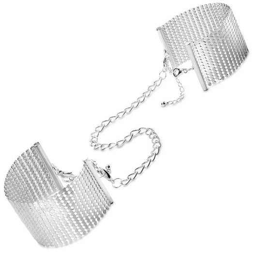 BIJOUX - DÉSIR MÉTALLIQUE ESPOSAS METLICAS PLATEADO - Nuvica