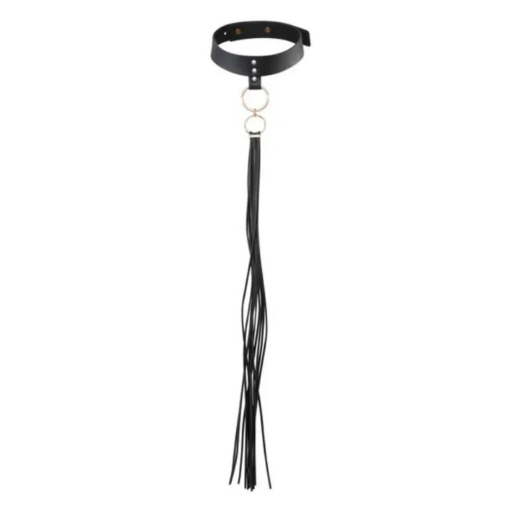 BIJOUX INDISCRETS MAZE - COLLAR CON FLECOS NEGRO - Nuvica