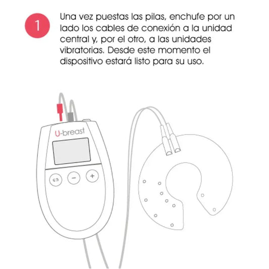 500 COSMETICS - U BREAST AUMENTO PECHOS ELECTROESTIMULACIÓN - Nuvica