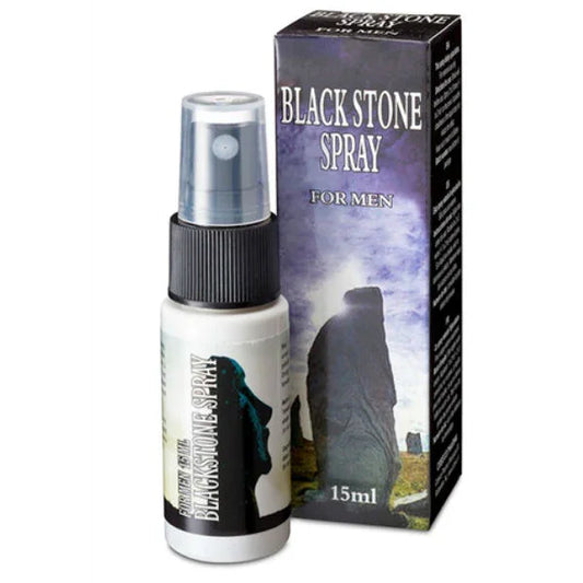 COBECO - BLACK STONE SPRAY RETARDANTE PARA EL HOMBRE 15ML - Nuvica