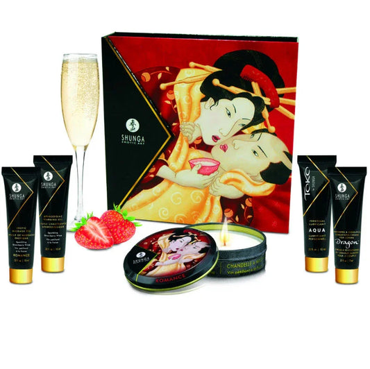 SHUNGA - KIT SECRET GEISHA FRESAS Y CAVA - Nuvica