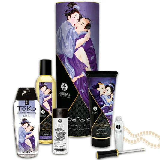 SHUNGA - KIT COLECCIÓN PLACERES CARNALES - Nuvica