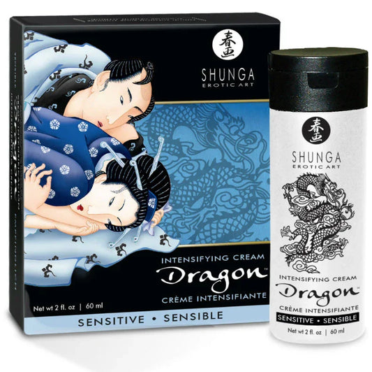 SHUNGA - DRAGON CREMA SENSITIVE PARA PAREJAS - Nuvica