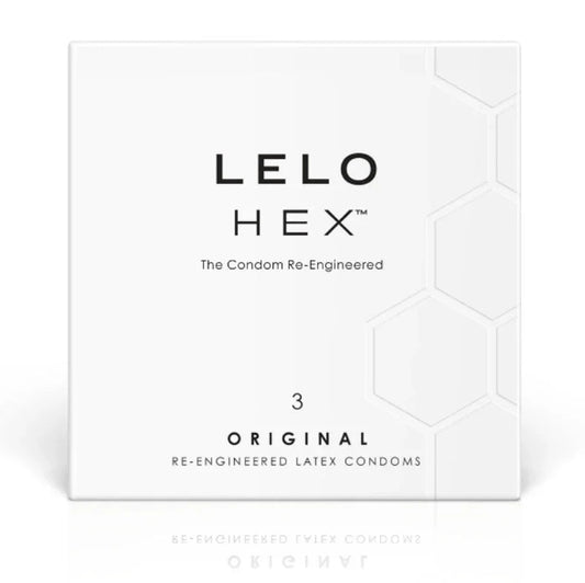 LELO - HEX PRESERVATIVO CAJA 3 UDS - Nuvica